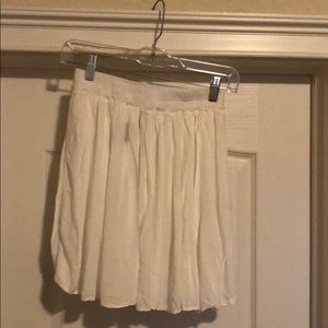 Brandy Melville white skirt